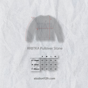 RRBTKA Pullover - Stone (En Stock)